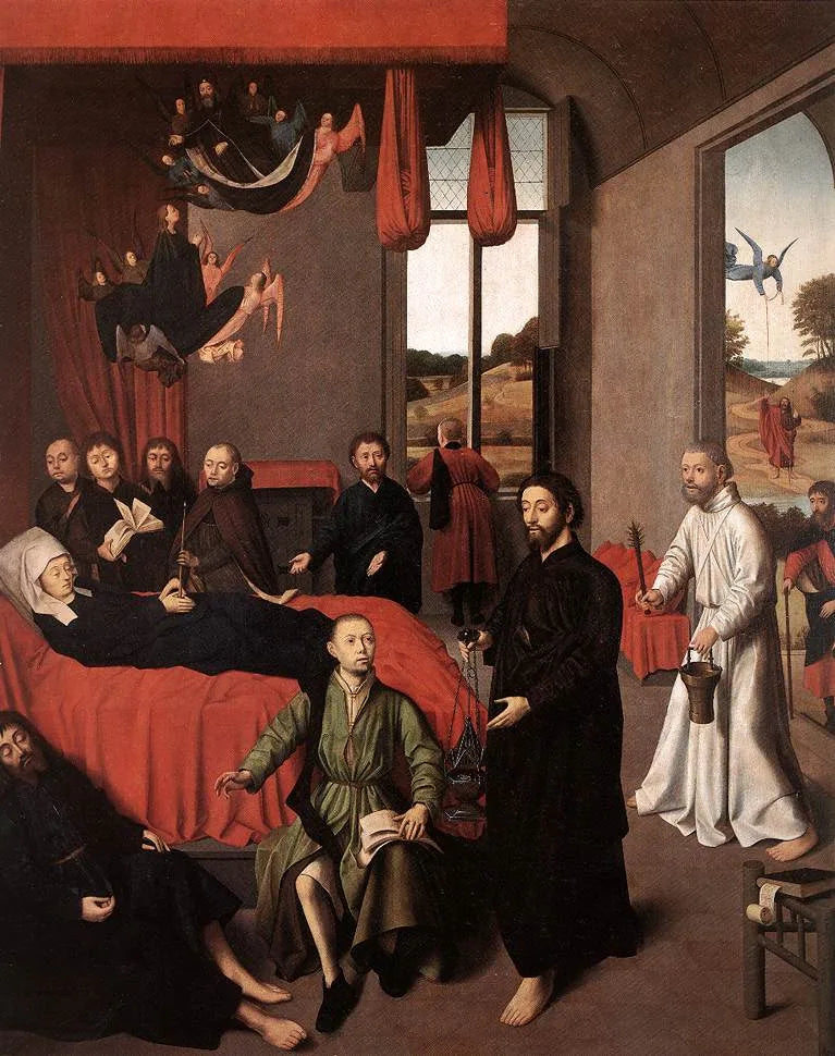 Död av Jungfrun - Petrus Christus