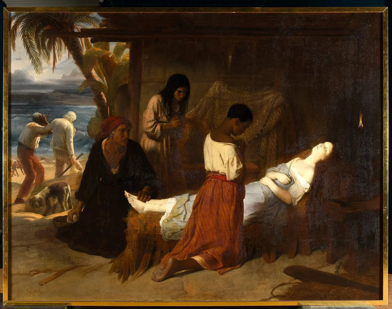 Virginies död - Émile Signol