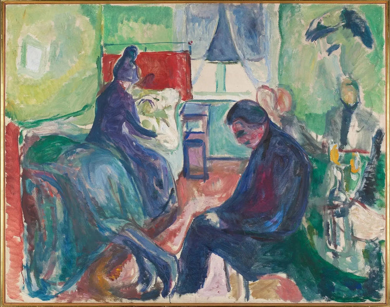 Den bohemska döden - Edvard Munch