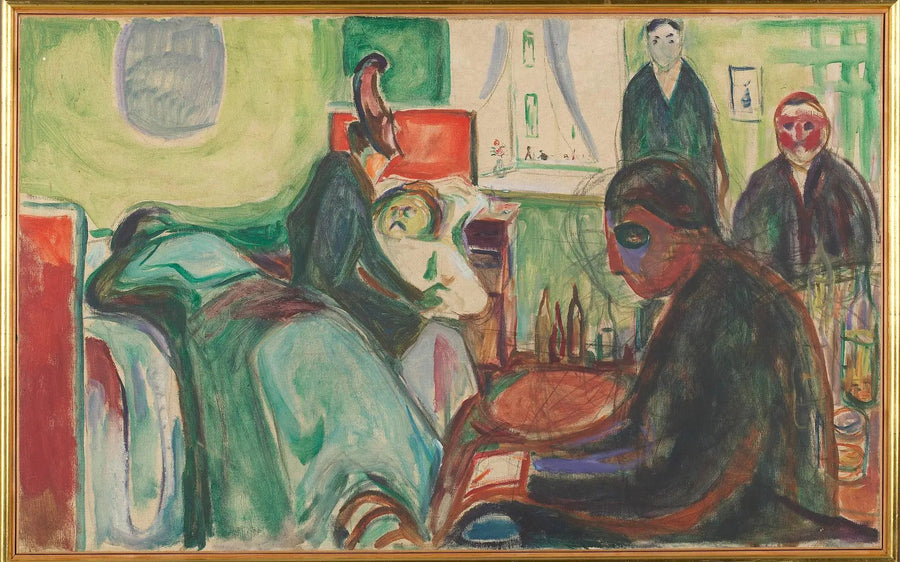 Den bohemska döden - Edvard Munch