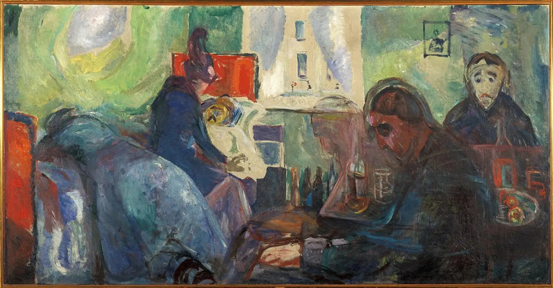 Den bohemska döden - Edvard Munch