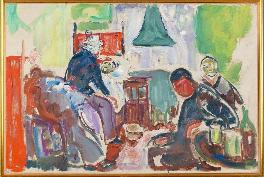 Den bohemska döden - Edvard Munch