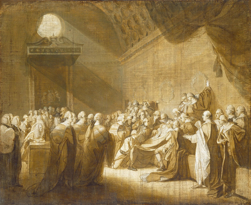 Död av greve av Chatham - John Singleton Copley