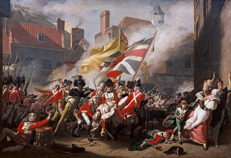 Major Peirsons död, den 6 januari 1781 - John Singleton Copley