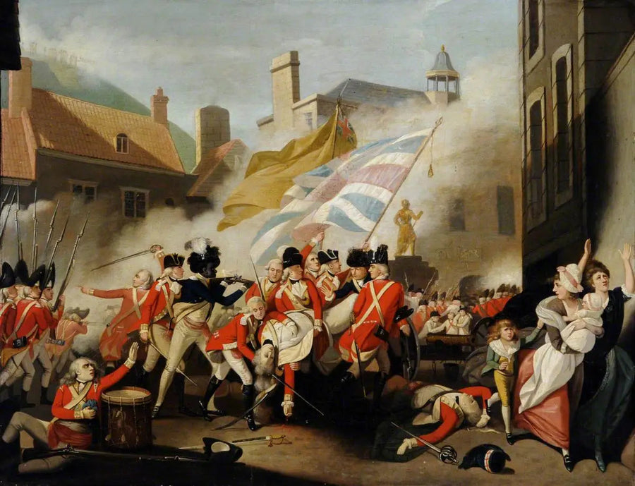 Major Peirsons död, den 6 januari 1781 - John Singleton Copley