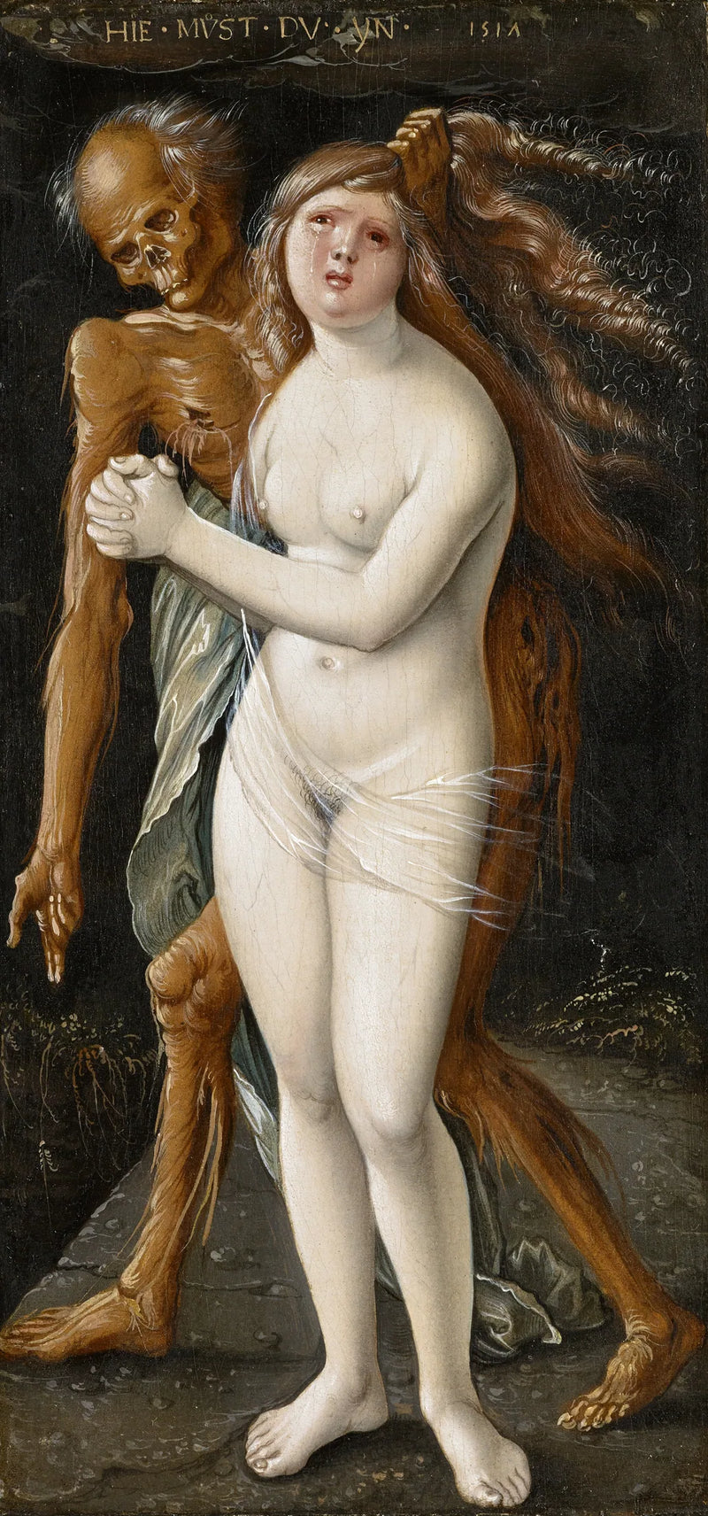 Döden och den unga flickan (Baldung) - Hans Baldung Grien