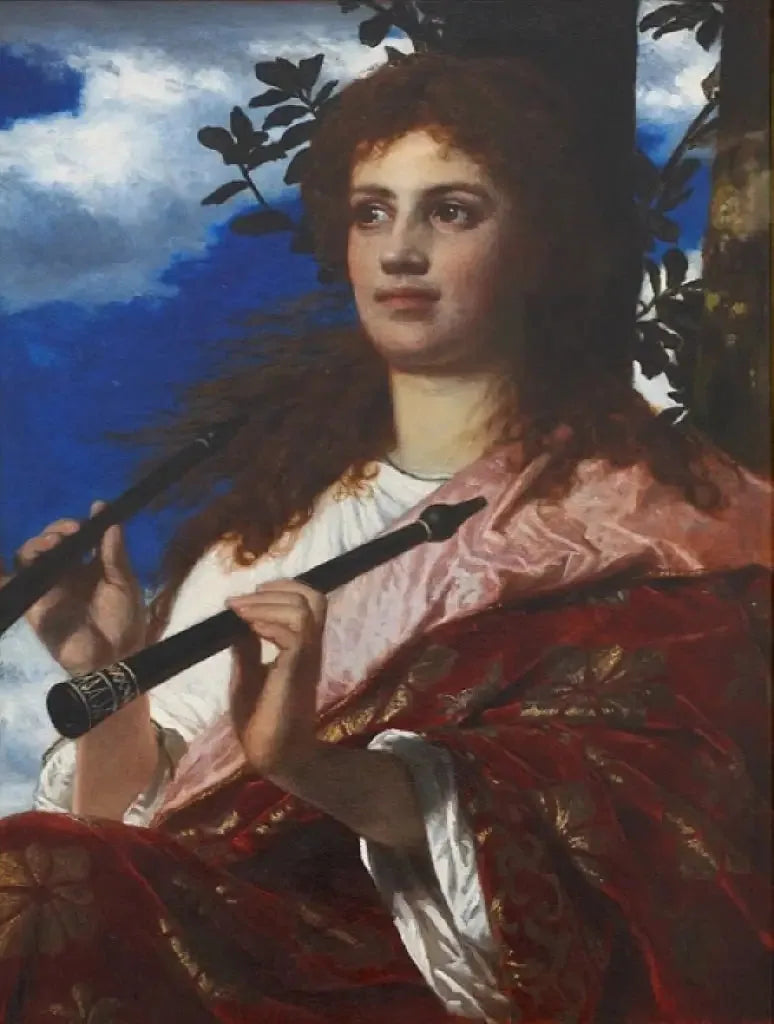 Anakreons musa - Arnold Böcklin