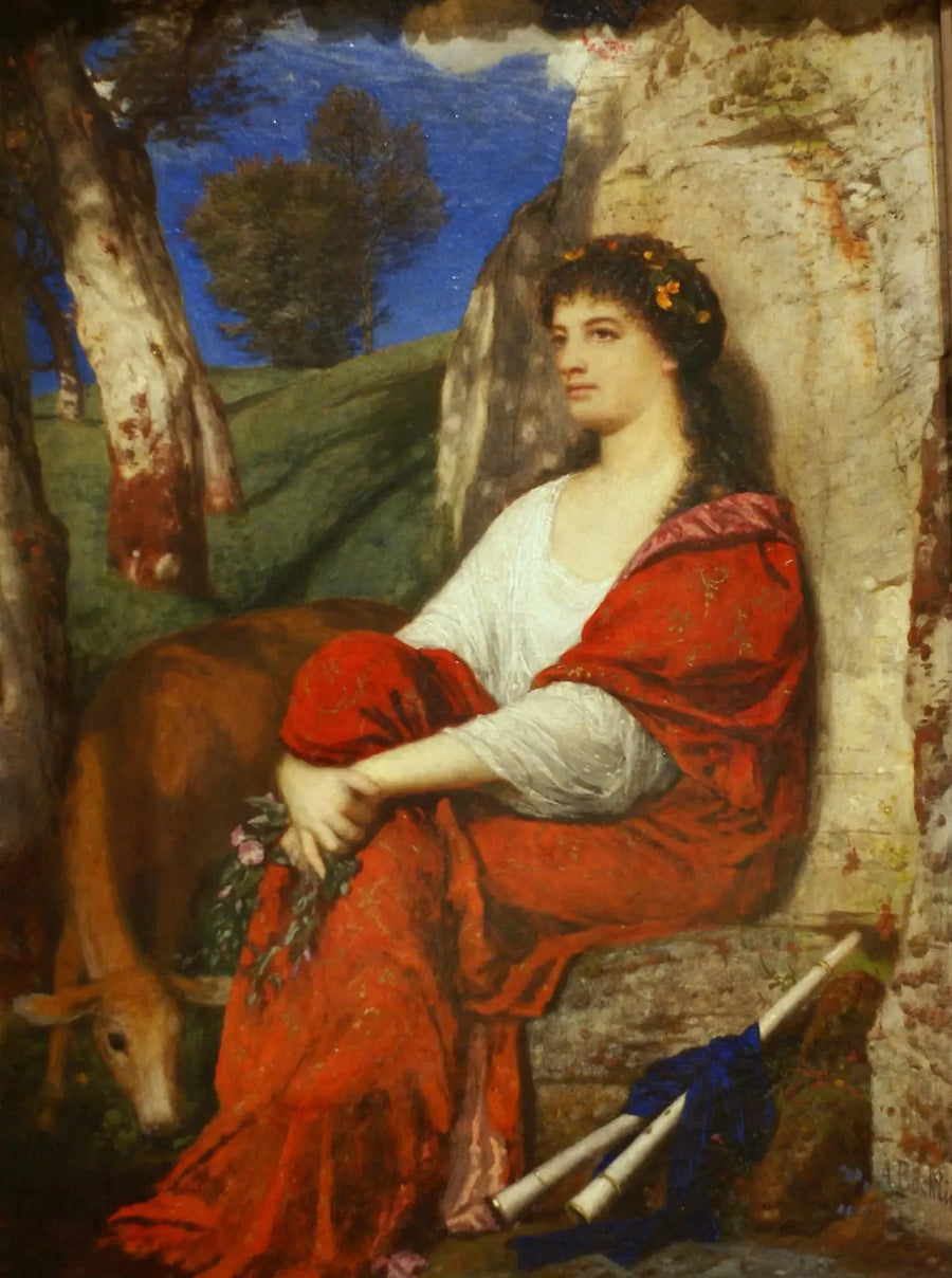 Muse Euterpe - Arnold Böcklin