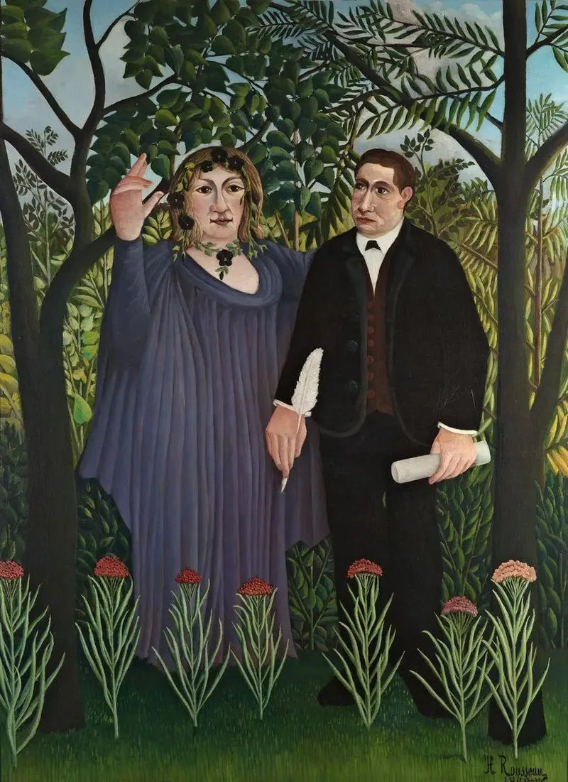 Den inspirerande musen - Henri Rousseau