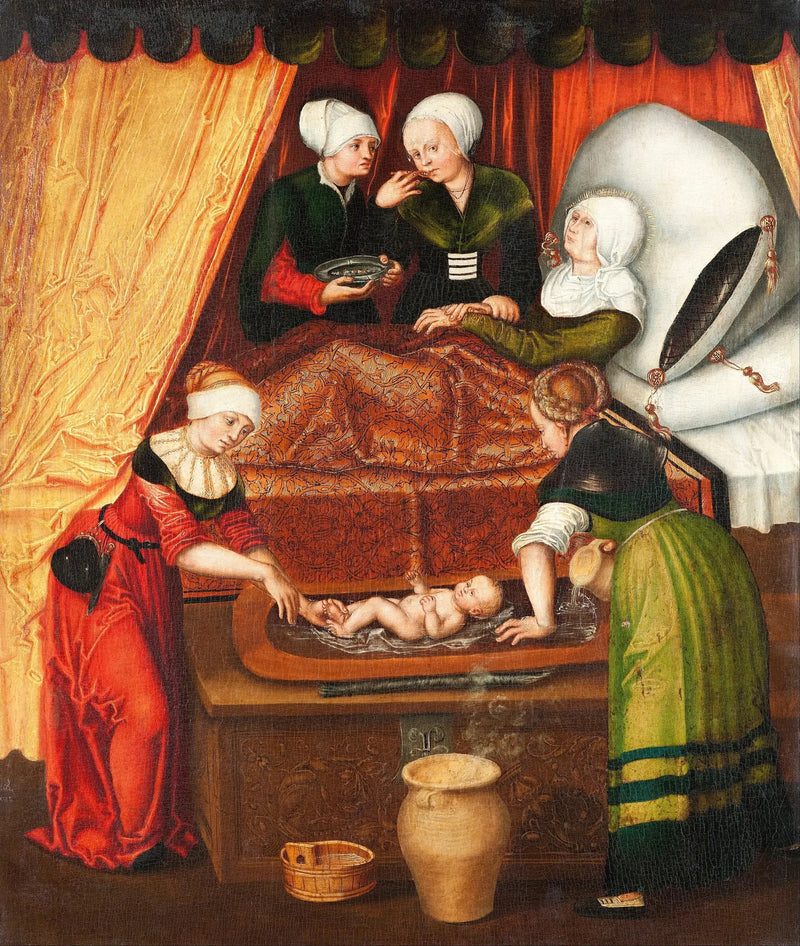Jean-Baptistes födelse - Lucas Cranach den äldre