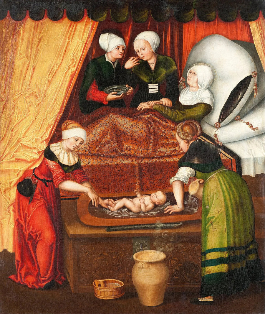 Jean-Baptistes födelse - Lucas Cranach den äldre