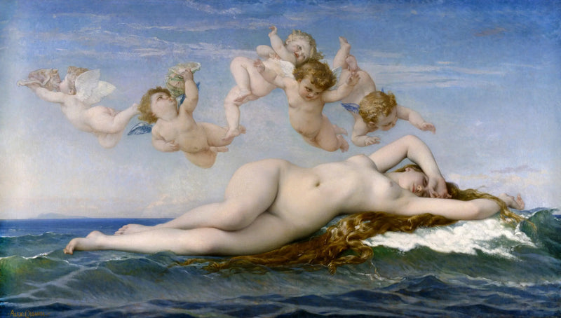 Födelsen av Venus - Alexandre Cabanel