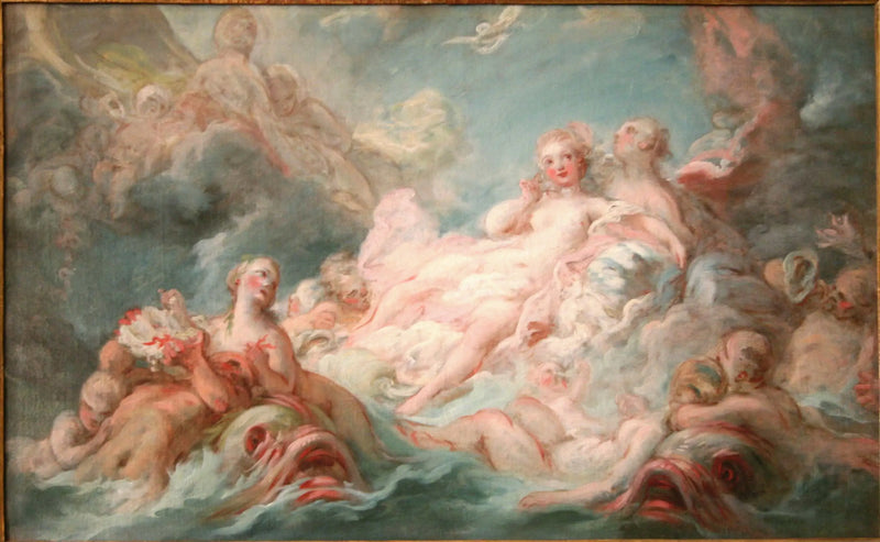 Venus födelse - Jean-Honoré Fragonard
