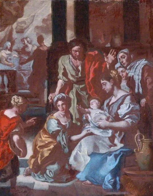 Födelsen av Jungfrun - Francesco Solimena