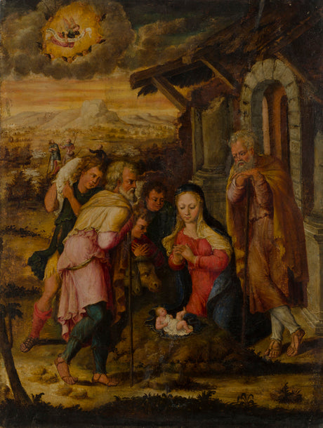 Kristi födelse - Joos van Cleve