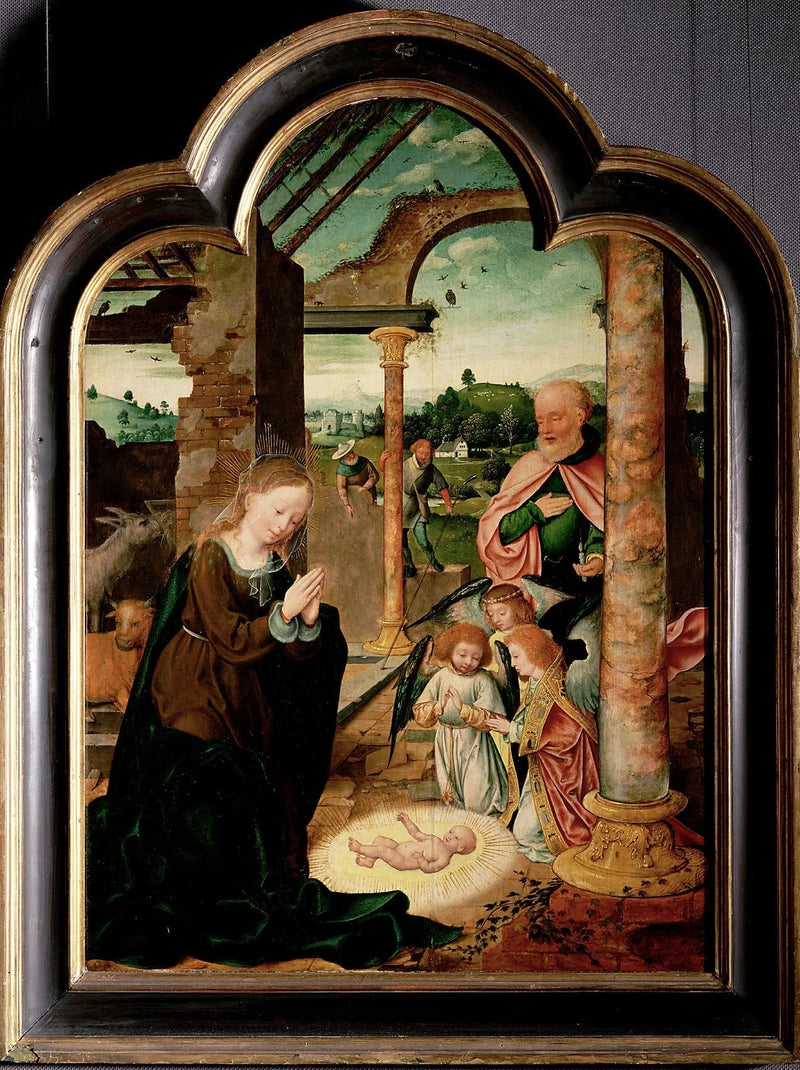 Kristi födelse - Joos van Cleve