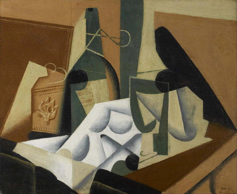 Den vita duk - Juan Gris
