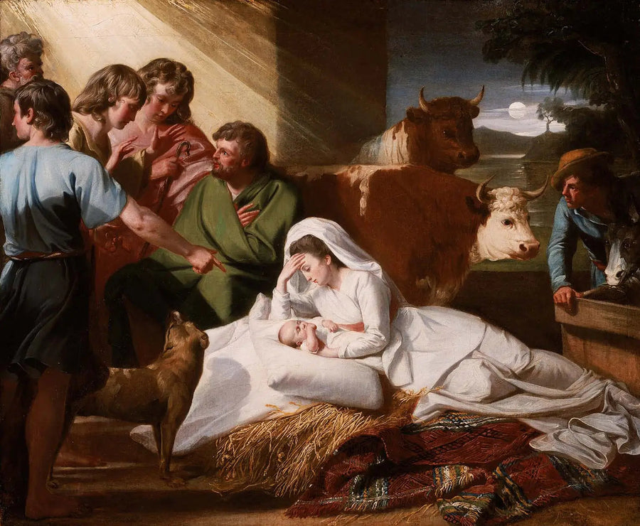 Julnatten - John Singleton Copley