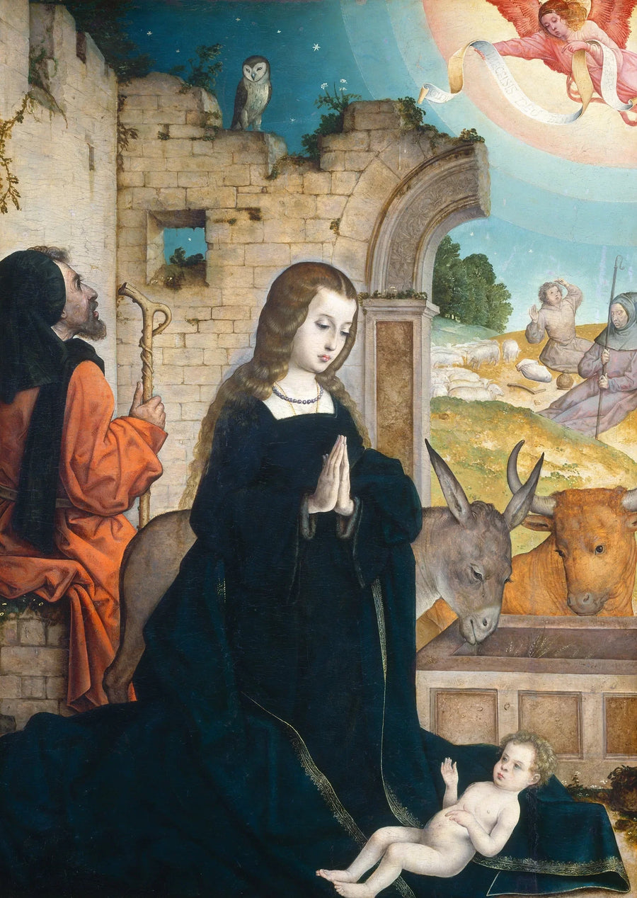 Julnattens födelse - Juan de Flandes