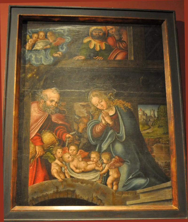 Julnattens födelse - Lucas Cranach den äldre