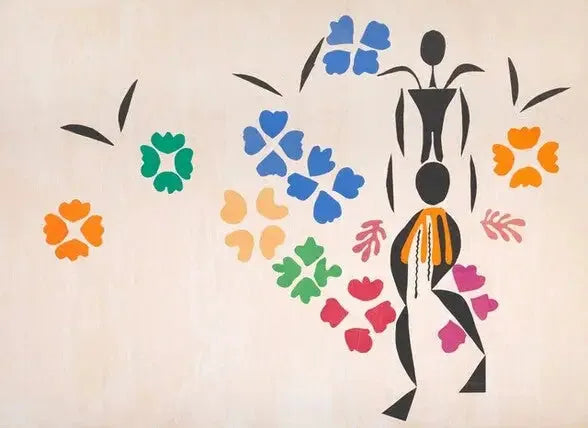 Den svarta kvinnan - Henri Matisse