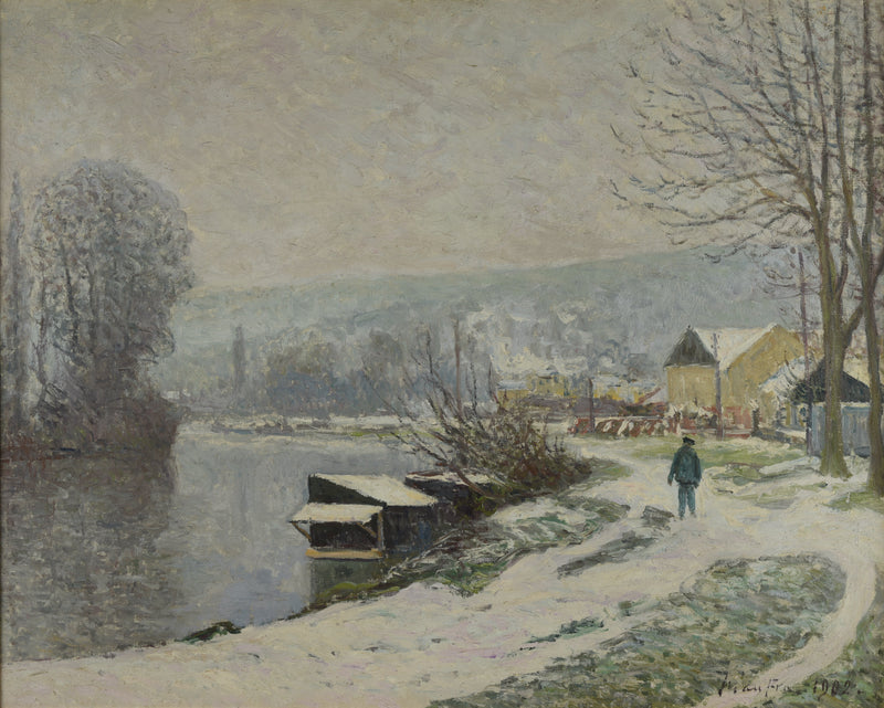 Snön i Port-Marly - Maxime Maufra