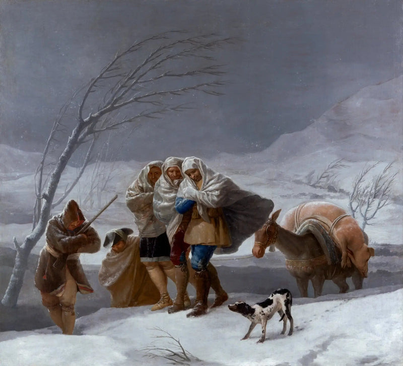 Snön - Francisco de Goya