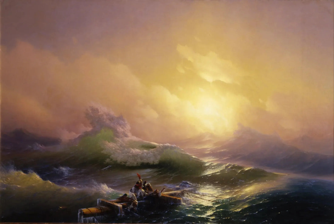 Den nionde vågen - Ivan Aïvazovski