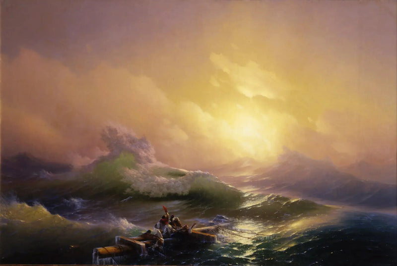 Den nionde vågen - Ivan Aïvazovski