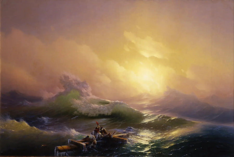 Den nionde vågen - Ivan Aïvazovski