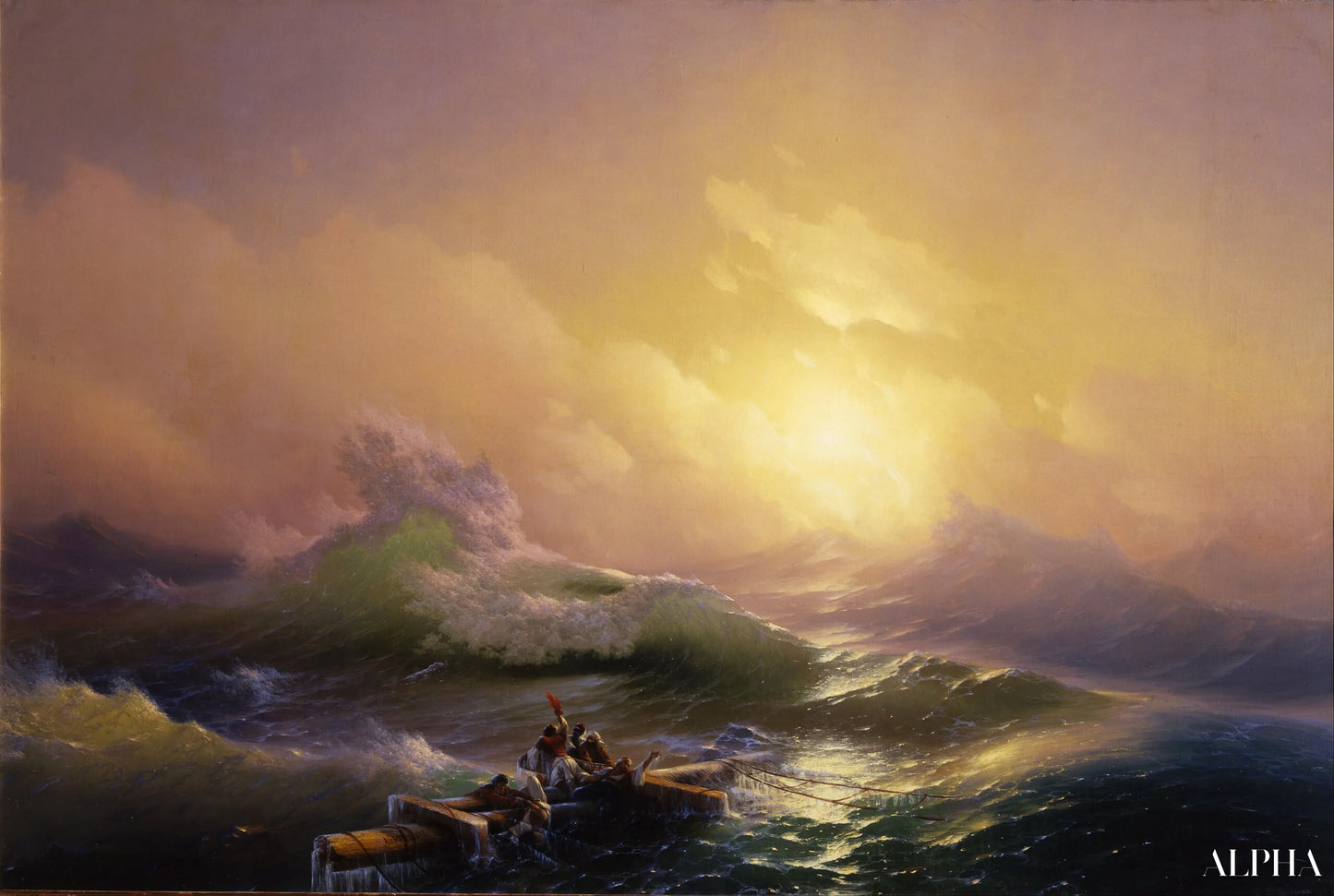 The Ninth Wave - Ivan Aivazovsky - High-end reproductions of paintings and artworks