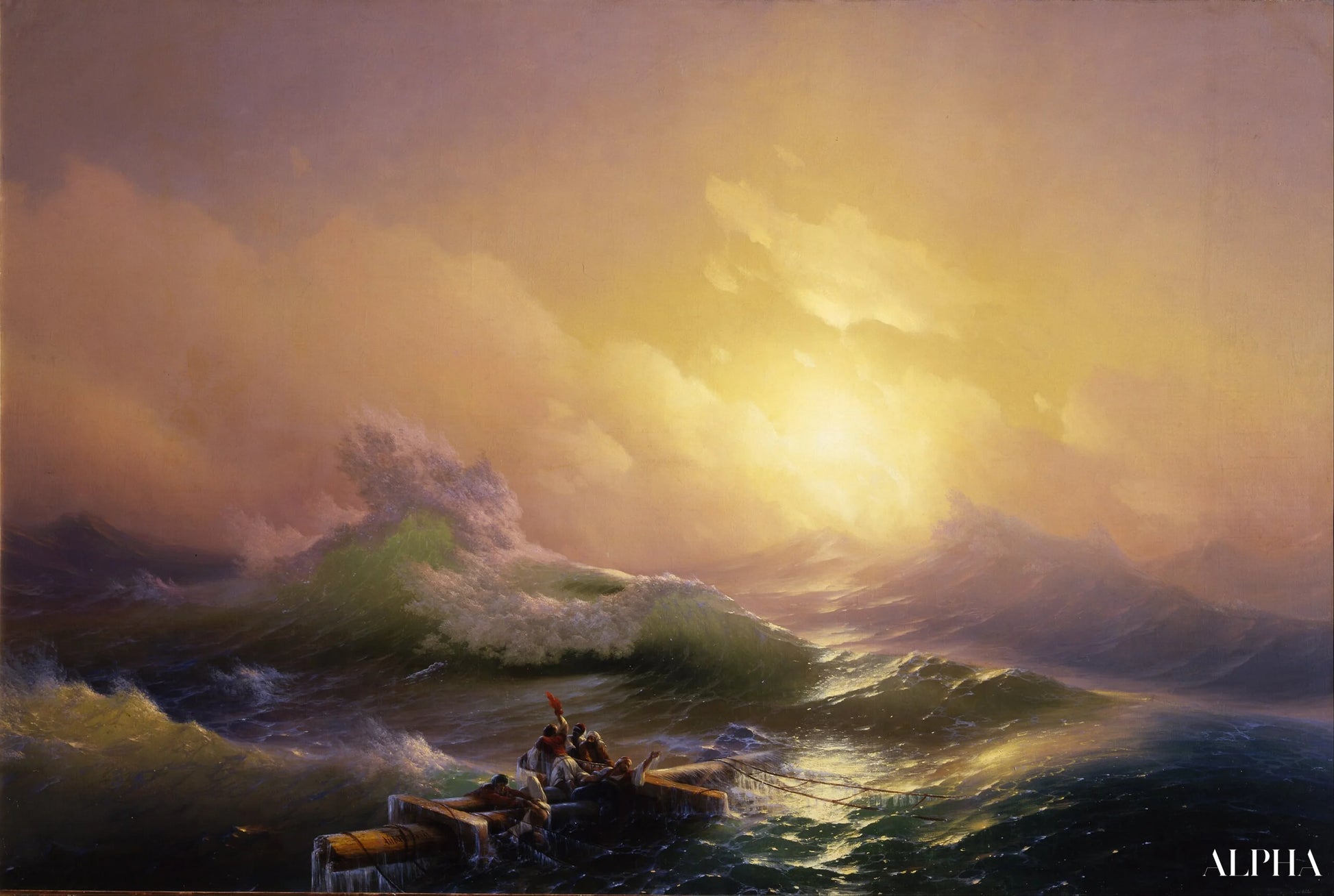 The Ninth Wave - Ivan Aivazovsky - High-end reproductions of paintings and artworks