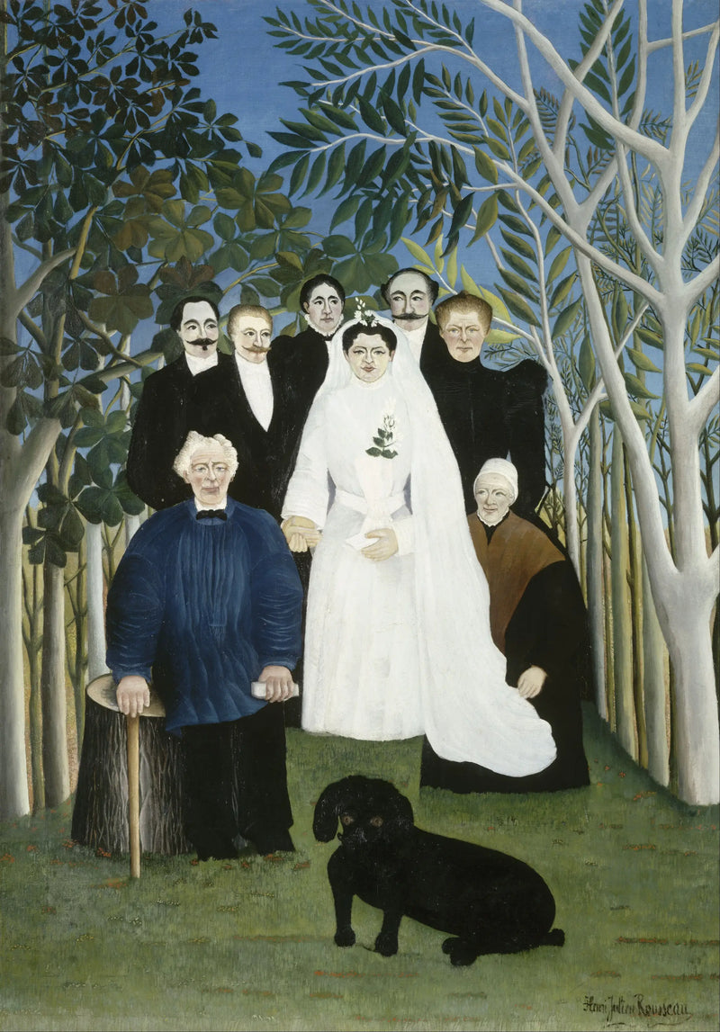Bröllopet - Henri Rousseau