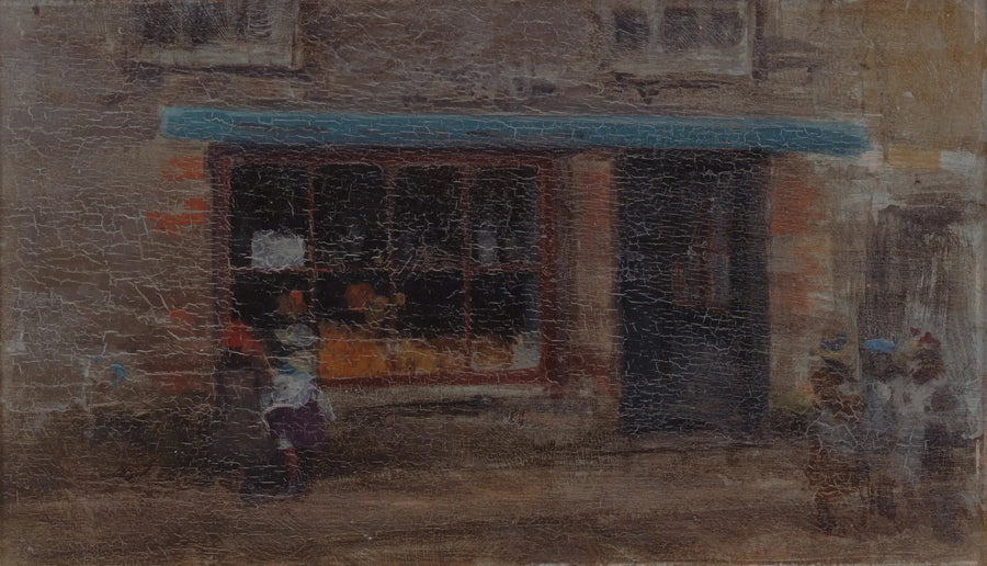 Den orangea och blå noten (Sweet Shop) - James Abbott McNeill Whistler