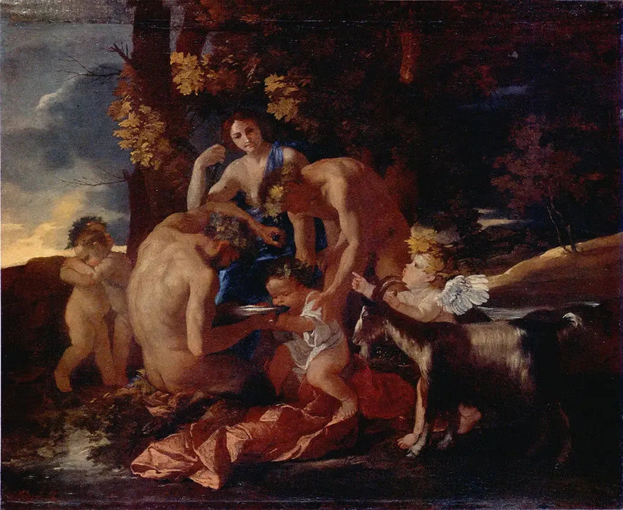 Bacchus mat - Nicolas Poussin