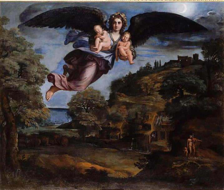 Natten som bär sömnen och döden - Annibale Carracci