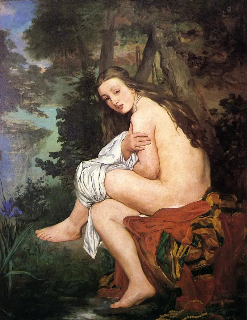 Nymfen överraskad - Édouard Manet
