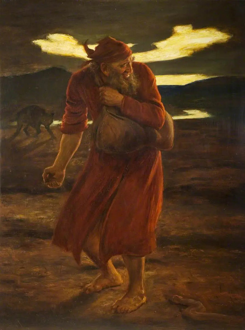 Parabeln om ogräset - John Everett Millais