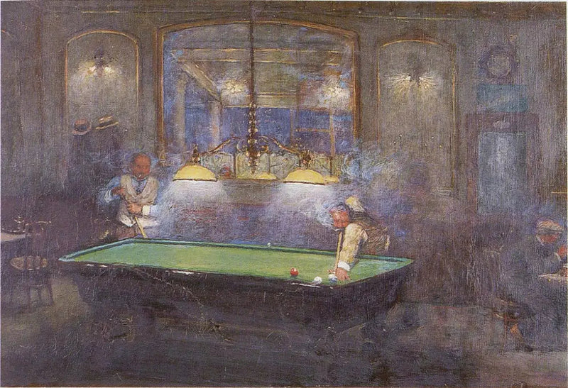 Biljardpartiet - Jean Béraud