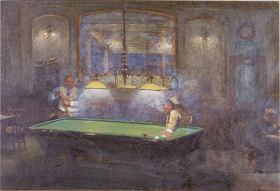 Biljardpartiet - Jean Béraud