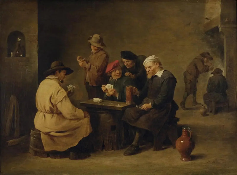 Kortleken - David Teniers den yngre