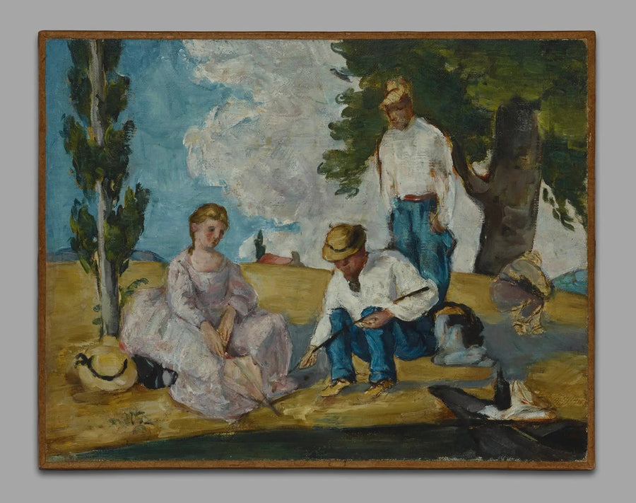 Fisketuren - Paul Cézanne