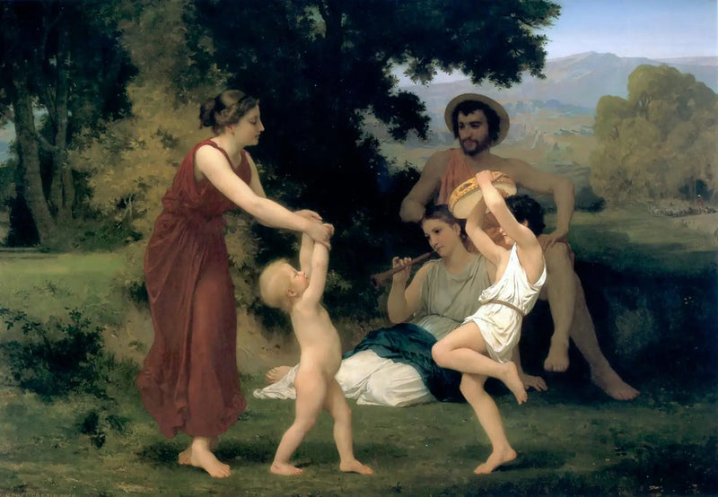 Fritidsidyllen - Bouguereau