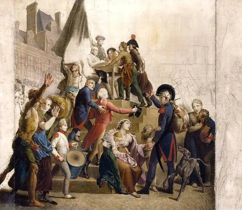 Fäderneslandet i fara - François Gérard