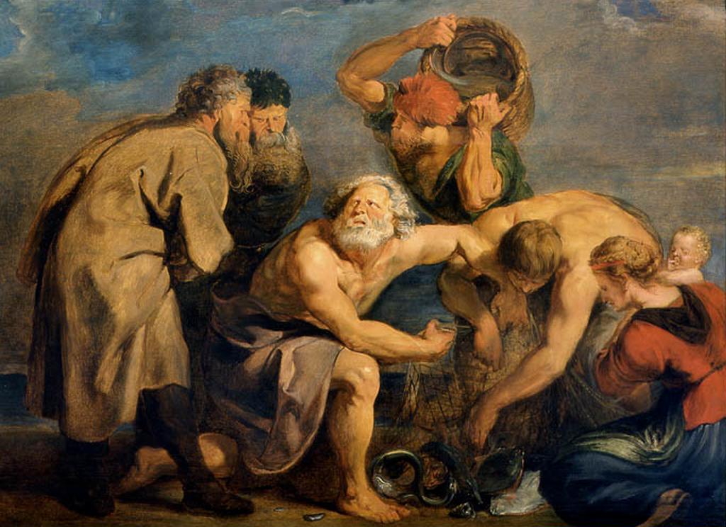 La pêche miraculeuse - Jacob Jordaens