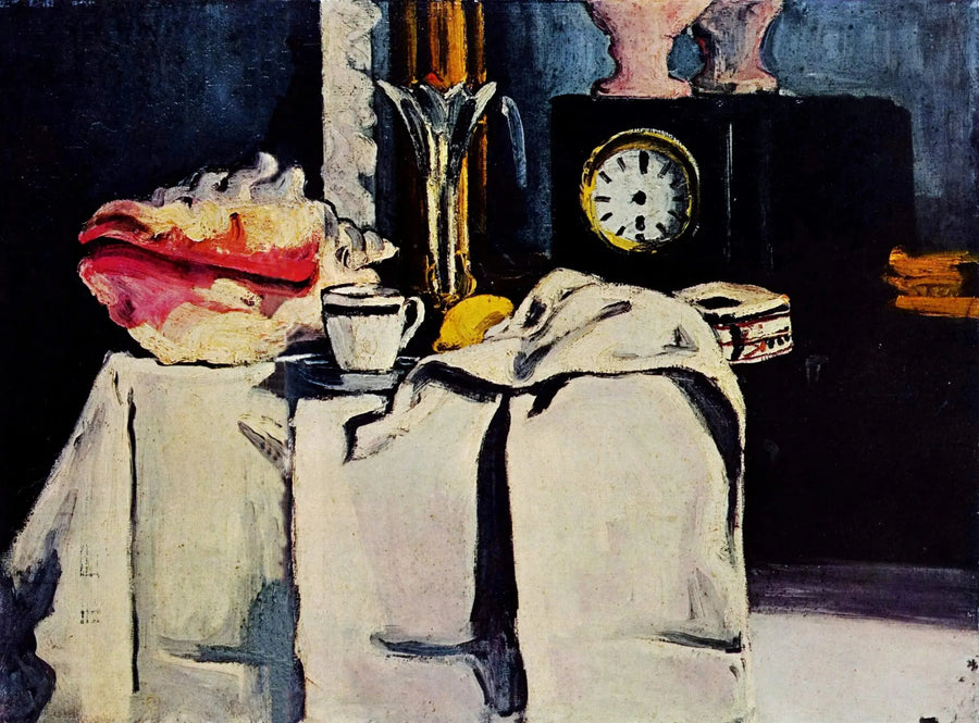 Den svarta klockan - Paul Cézanne