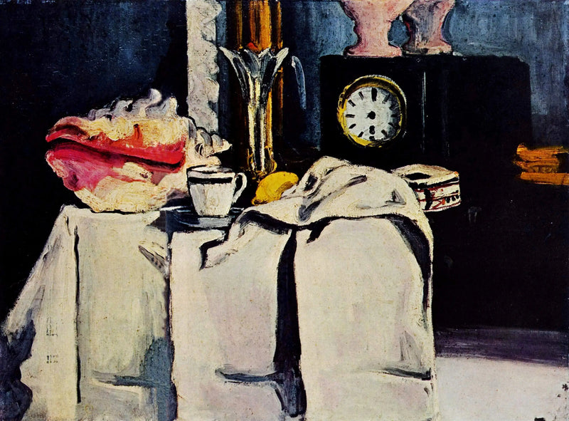 Den svarta klockan - Paul Cézanne