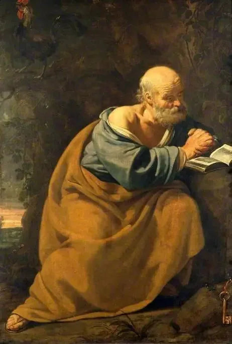 Saint Pierre ångrar sig - Philippe de Champaigne
