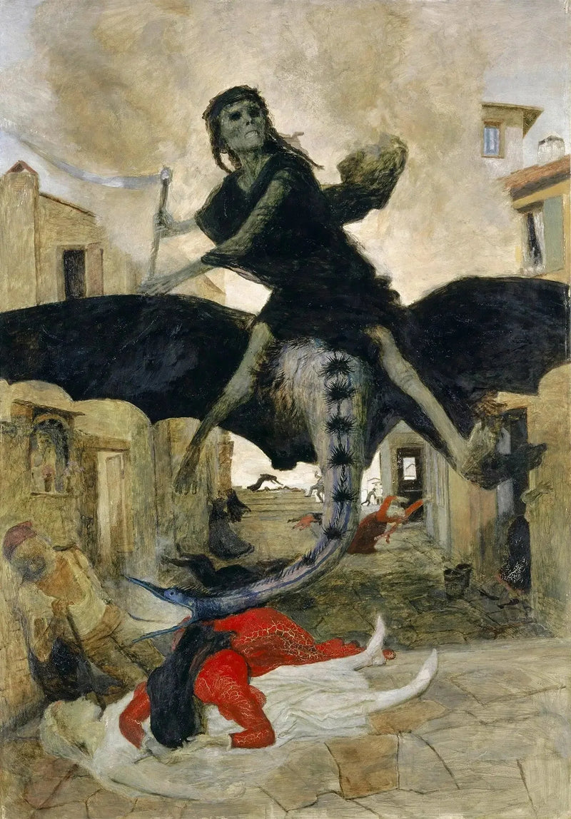 Pesten - Arnold Böcklin