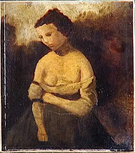 Lilla Jeannette - Jean-Baptiste Camille Corot